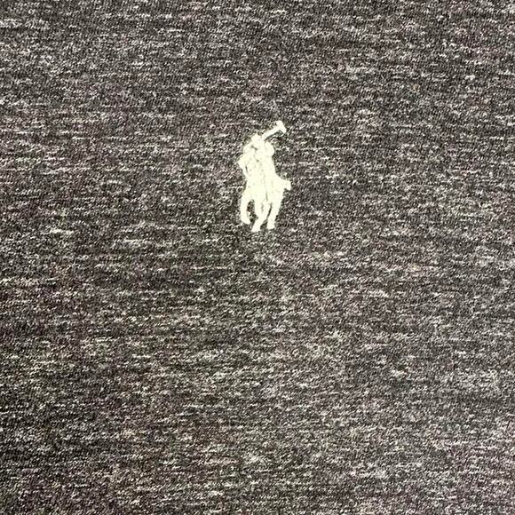 Polo Ralph Lauren Grey Basic Pony Embroidery T-shirt Size Medium - Picture 4 of 6